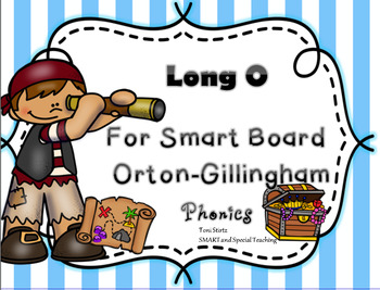 Preview of Smart Board Orton-Gillingham Phonics Long O(oa, o_e, ow, oe)