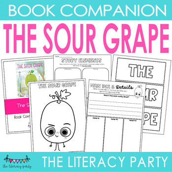 Preview of The Sour Grape Craft and Book Companion