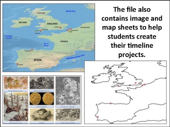 The Spanish Armada Timeline by Mrgrayhistory TPT