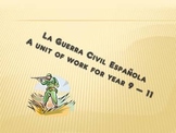 Module of work using the Spanish Civil war as a context - 