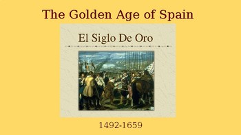 Preview of The Spanish Golden Age - Theatre History Presentation