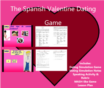 Preview of The Spanish Valentine Dating Game