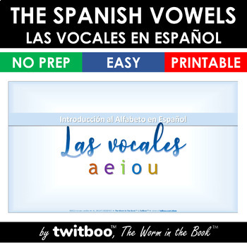 The Spanish Vowels FREE! | Las Vocales en Español GRATIS! | TPT