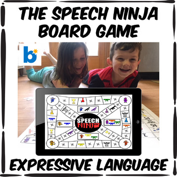 The Speech Ninja Board Game: Expressive Language Boom Cards