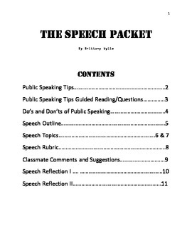 speech suggestions