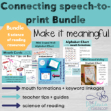 The Speech-to-Print Bundle I Science of Reading