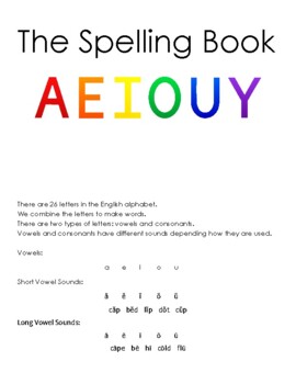 Preview of The Spelling Book