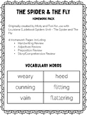 The Spider and The Fly Homework Pack - Louisiana Guidebook