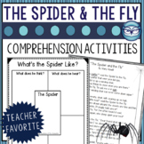 The Spider and the Fly Poetry Comprehension Activities Pri