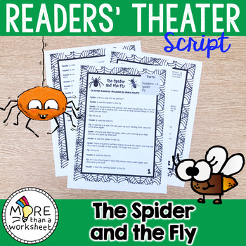 Preview of The Spider and the Fly Reader's Theater Script