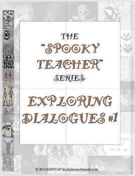 Preview of The "Spooky Teacher" Series: Dialogue Writing #1