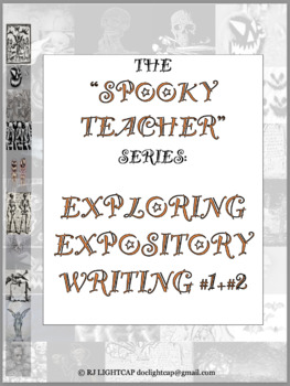 Preview of Let's have some fun with Expository Writing: The "Spooky Teacher" Series