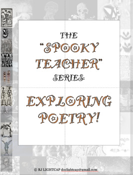 Preview of Let's have some fun Exploring Poetry: The "Spooky Teacher" Series