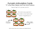 The Spot's Pumpkin Articulation Cards: S Sound