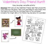The Spot's Speech and Language Valentine’s Day Friend Hunt!