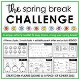 The Spring Break Challenge: A Spring Break Activity Booklet