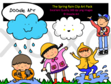 The Spring Rain Clipart Pack
