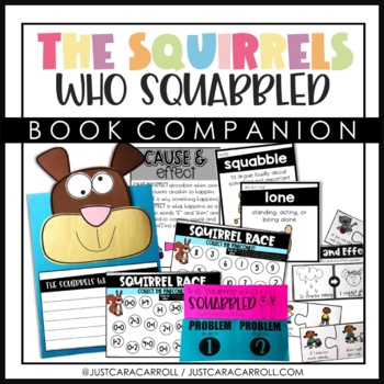 Preview of The Squirrels Who Squabbled Book Companion | Distance Learning