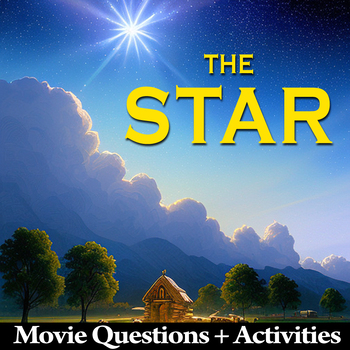 Preview of The Star Movie Guide + Activities | Christmas | Answer Keys Inc