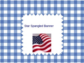 Preview of The Star Spangled Banner