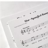 The Star-Spangled Banner (US National Anthem) Sheet Music 