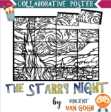 The Starry Night - collaborative art poster