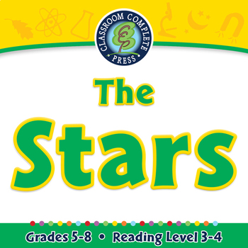 Preview of The Stars - NOTEBOOK Gr. 5-8