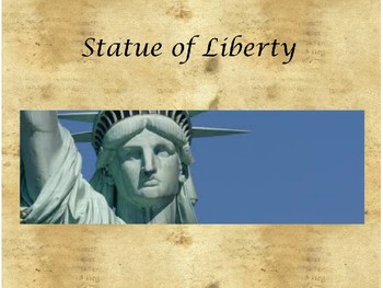 Preview of American Symbols- Statue of Liberty