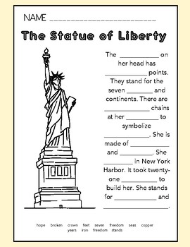 Preview of The Statue of Liberty