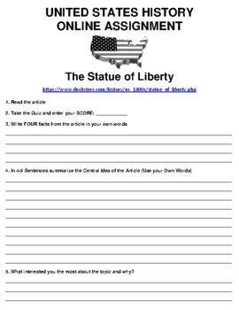 assignment on liberty