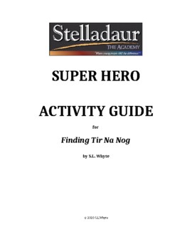 Preview of The Stelladaur Series -  Super Hero Activity Guide