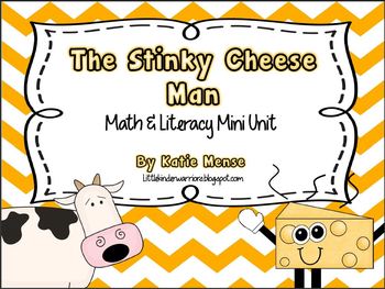Preview of The Stinky Cheese Man Math & Literacy Mini Unit