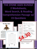 The Stone Ages Bundle 2 Worksheets-1 Reading Comprehension