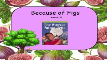 Preview of The Stories Julian Tells: Because of Figs: Character Contributions