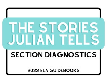 Preview of The Stories Julian Tells Section Diagnostics Posters - 2022 ELA Guidebooks