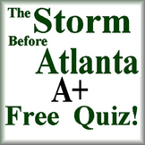 The Storm Before Atlanta Quiz