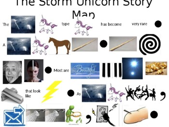 Preview of The Storm Unicorn Story Map