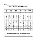 Journeys Lesson 2 The Storm Word Search