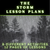 The Storm by McKnight Malmar Lesson Plans