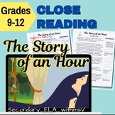 The Story of An Hour Kate Chopin Close Reading Annotations