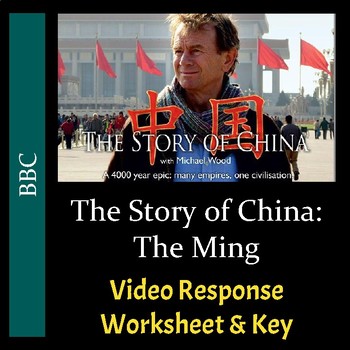 Preview of The Story of China - Episode 4: The Ming - Worksheet/Key PDF & Digital