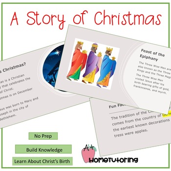Preview of The Story of Christmas