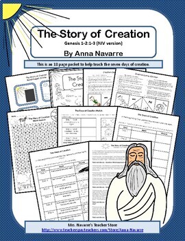 Preview of The Story of Creation - Bible Story