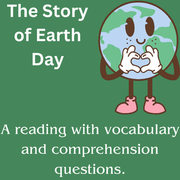 Preview of The Story of Earth Day (April, Holidays, Earth Day)