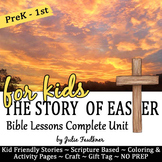 Easter (Holy Week) Christian Bible Lessons and Activates for Kids