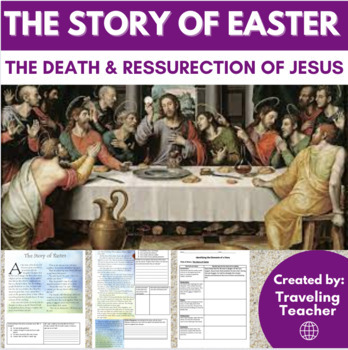 Preview of The Story of Easter: The Death & Resurrection of Jesus: Christianity Readings