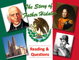 The Story of Father Hidalgo (Mexican Revolution) Reading &