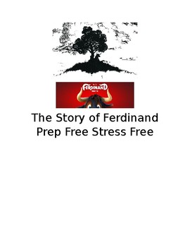 Preview of Ferdinand PREP and STRESS Free