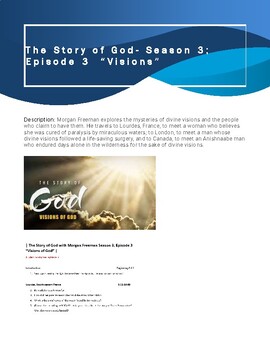 Preview of The Story of God Season 3 Episode 3 "Visions"
