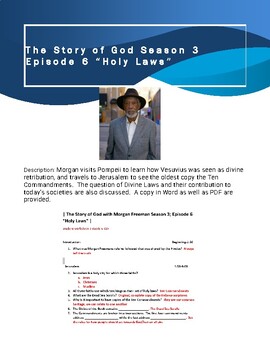 Preview of The Story of God Season 3 Episode 6 Holy Laws